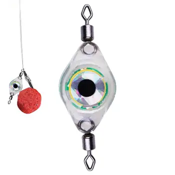 Рыбацкая приманка Светодиодные огни для рыбалки в форме рыбьего глаза Светодиодные подводные светодиодные рыболовные огни Мигалки для рыбалки Троллинговые мигалки