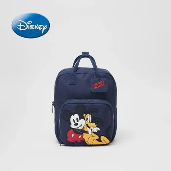 Disney Мультфильм Микки Рюкзак Мода Мальчики Девочки Малыш Школьная сумка Детская сумка Детская сумка Детская сумка на два плеча 2-6 лет