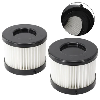  Вакуумные фильтры моющиеся Белый/черный Диаметр 3,18 дюйма Легко чистится для Milwaukee 49-90-0160 Сменный многоразовый
