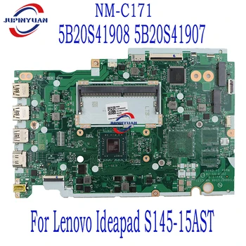 NM-C171 Материнская плата для ноутбука Lenovo Ideapad S145-15AST Материнская плата 81N3 Процессор: A4-9125 AMD FRU:5B20S41908 5B20S41907 100% тест Ok