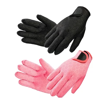 1 пара Спортивные перчатки Эластичные рукавицы для плавания Профессиональные грелки