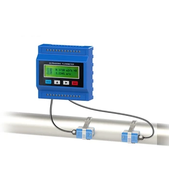 Цифровой ультразвуковой расходомер Модуль счетчика расхода воды TUF-2000M DN15-100 DN50-700мм DN80-6000