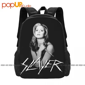 Buffy Slayer Band Баффи Истребительница вампиров Рюкзак Большая емкость для путешествий Новый стиль Сумка для хранения Школьная спортивная сумка