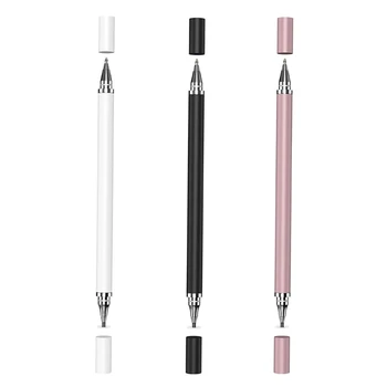 Универсальный 2 в 1 Стилус Ручка Для Рисования Планшет Ручка Емкостный Сенсорный Экран Ручка Для iOS Android Телефонов Write Pencil Аксессуар