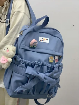 2023 Новый рюкзак в стиле японской академии Рюкзак для девочек Модный универсальный студенческий школьный рюкзак Корейский ретро рюкзак высокой емкости