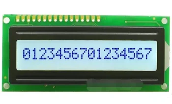 SMR1601-A Серо-белый экран 1601A Точечно-матричный ЖК-модуль Серый белый фон черные слова 5 В параллельный порт LCD1601 ЖК-модуль