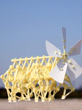 Ветер Бионический Зверь Технология Маленькое Изготовление DIY Игрушка Маленькое Изобретение Ручная Сборка Ветряная Энергия Пневматический Механический Зверь
