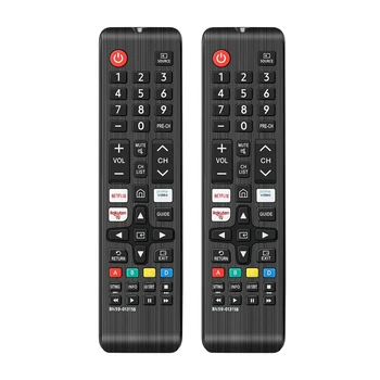 2X BN59-01315B Замена пульта дистанционного управления для Samsung Smart TV UE43RU7105 UE50RU7179 с Netflix Prime Video