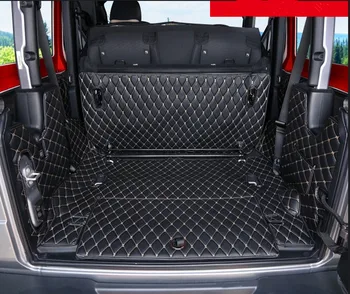 Лучшее качество! Специальные коврики для багажника автомобиля для Jeep Wrangler JL 2024-2018 2-дверный прочный грузовой вкладыш багажник коврик чехол, бесплатная доставка