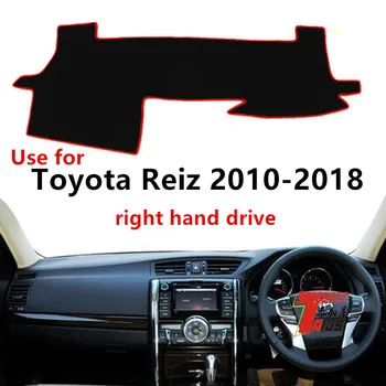 TAIJS заводская высококачественная замшевая крышка приборной панели для Toyota Reiz 2010-2018 Правый руль горячая продажа