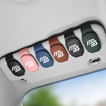 Автомобильный держатель для очков Зажим для хранения очков для Mazda MS ms Авто Держатель для солнцезащитных очков Многофункциональные аксессуары для организации интерьера