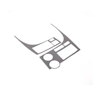 Для Toyota Tundra 2007-2013 LHD Панель приборной панели автомобиля Декоративные наклейки Аксессуары для отделки - мягкое углеродное волокно