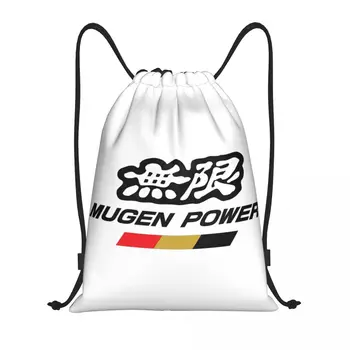 Custom Mugen Power Кулиска Сумки для тренировок Йога Рюкзаки Женщины Мужчины Игровые виды спорта Тренажерный зал Мешок