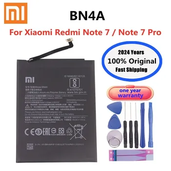 2024 года 100% оригинальный аккумулятор BN4A для Xiaomi Redmi Note 7 Note7 Pro M1901F7C 4000 мАч батарея Bateria В наличии Быстрая доставка