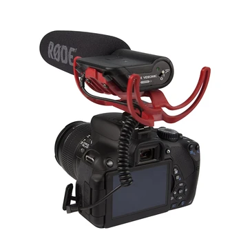 Rode VideoMic Направленный видеоконденсаторный микрофон с креплением для Canon Nikon Lumix Sony DJ Osmo DSLR Camera Microfone