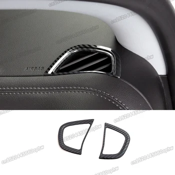 карбоновая панель приборной панели автомобиля накладки на выпуск вентиляционного отверстия для Chevrolet Blazer 2020 2021 2022 2023 2019 детали украшения стиля