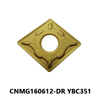 10 шт. CNMG160612-DR YBC351 CNMG160612 Внешний токарный инструмент Твердосплавные пластины CNMG 160612 DR Токарный станок с ЧПУ Инструментальные стальные детали