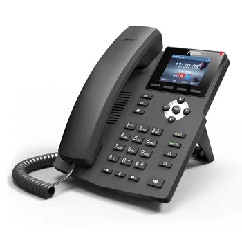 2 Sip Line POE поддерживает X3SP Fanvil Voip Phone Desk Business IP-телефон