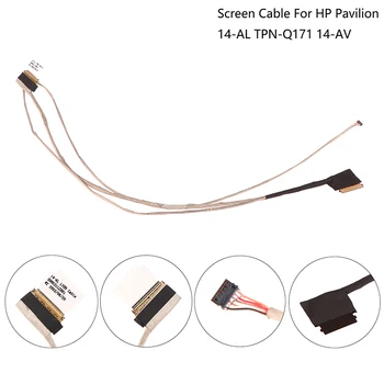 Ноутбук ЖК-дисплей Светодиодный дисплей Гибкий кабель Кабель для видеоэкрана HP Pavilion 14-AL TPN-Q171 14-AV Screen Line