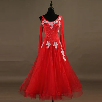 бальное платье женское женское бальное платье бальные платья платья для бальных танцев стандарт abiti da ballo стандарт красный розовый mq020