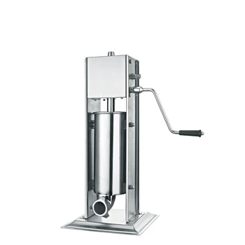 Оборудование для пищевой промышленности 5L Вертикальная ручная машина для производства колбасных наполнителей из нержавеющей стали на складе для продажи
