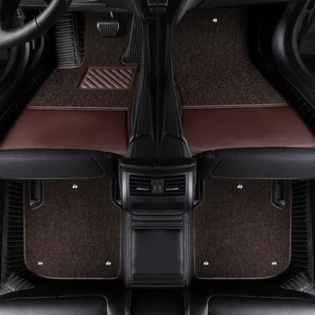 Высочайшее качество! Изготовленные на заказ специальные автомобильные коврики для Mercedes Benz AMG GT 63 2023-2019 водонепроницаемые двухслойные ковры для GT63 2022