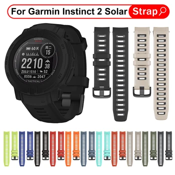 Ремешок для часов Garmin Instinct Crossover Solar Esports Tide Силиконовый браслет для часов Instinct 2 Solar Tactical