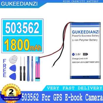 Запасной аккумулятор мобильного телефона 1800 мАч для GPS PDA DVD Bluetooth Recorder Электронная книга Камера 503562 Батареи Smartphon 