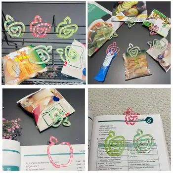 Творческая закладка Красочные закладки в форме фруктов Забавные функциональные держатели страниц для студентов Читатели Любители закусок Акриловая закладка