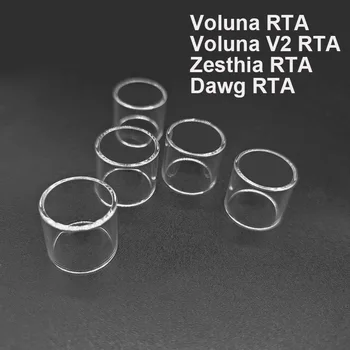 5 шт. Прямой плоский стеклянный резервуар для asMODus Dawg RTA Voluna V2 Zesthia RTA Замена мини-стеклянного контейнера-цистерны