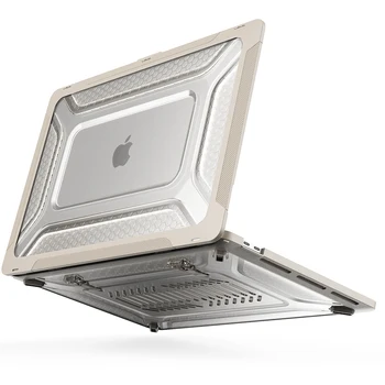 EGYAL Чехол для ноутбука 2020 года MacBook Air 13 A2179 M1 A2337 Pro 13 A2338 A2289 A2442 A2485 Жесткий чехол с подставкой из ПВХ