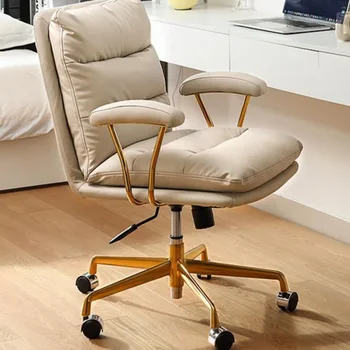 Study Вращающиеся офисные стулья Мобильный эргономичный массаж Реклайнер Туалетный столик Стулья для гостиной Подушка Silla Gaming Современная мебель